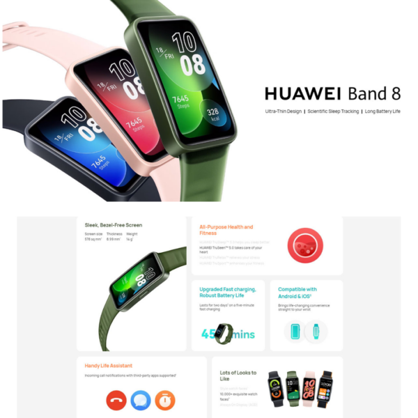 ⁦Huawei Band 8⁩ - الصورة ⁦2⁩