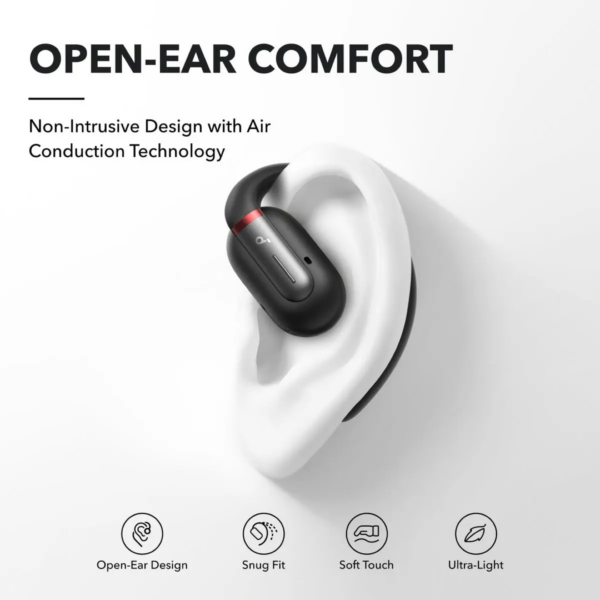 ⁦Anker Soundcore V30i Open-Ear Earbuds⁩ - الصورة ⁦3⁩